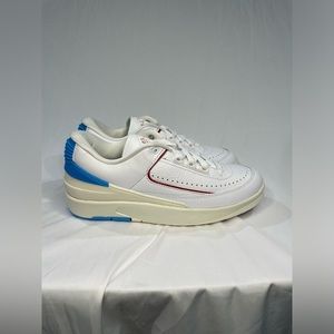 Nike Air Jordan 2 Low Retro UNC to Chicago (DX4401-164) Women’s 8 Missing Lid